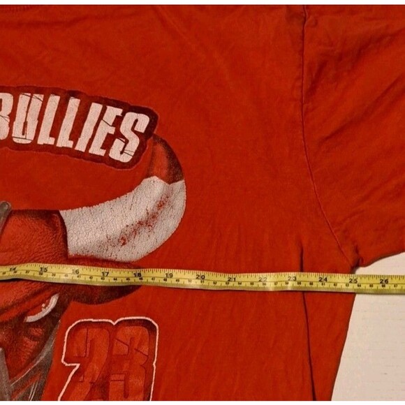 Street Bullies Bane Mask Bulls Head T-Shirt Men’s 4XL Red Vintage Graphic Tee - Picture 4 of 7